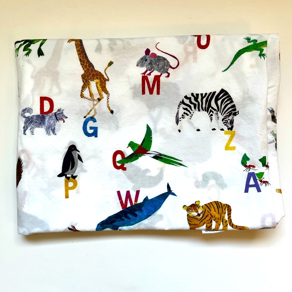 World of Eric Carle™ ABC Organic Toddler Top Sheet